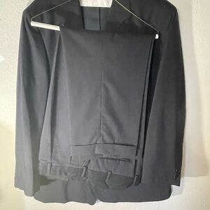 Adolfo Charcoal Men's Suit